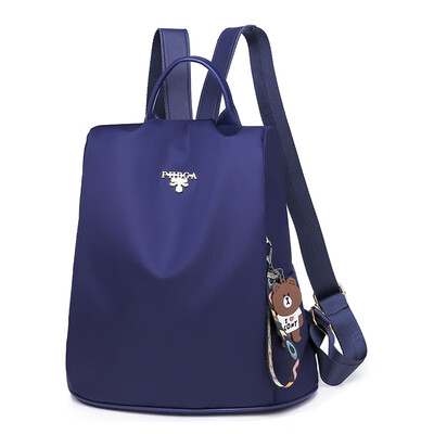 

Oxford cloth shoulder bag female fashion tide wild fashion anti-theft canvas bag backpack