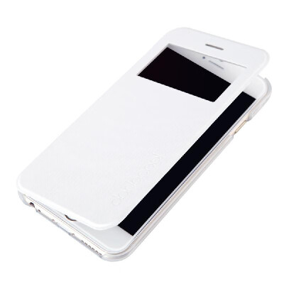 

dodocool Flip PU Leather Ultra Slim Case Cover Single View Window for 47" Apple iPhone 6 Yellow