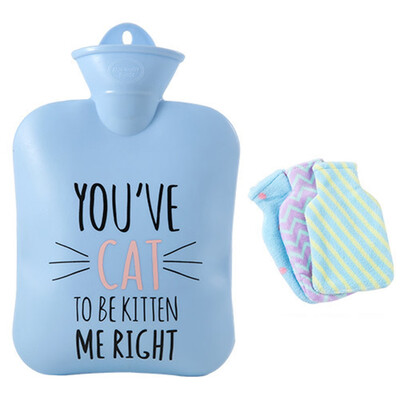 

Cartoon Unicorn Hand Warmer Plush Hot Water Bottle Removable And Washable Small Water Warmer Handbag Water Warm Handbag