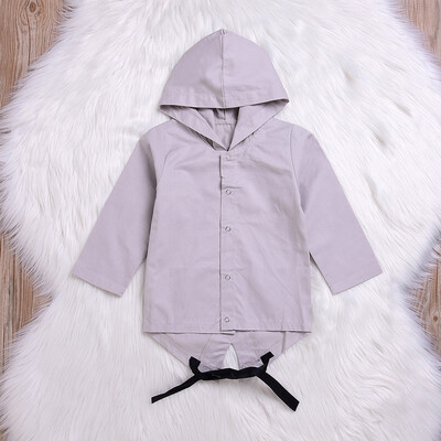 

Newborn Infant Baby Boy Girl Hooded Letter Jacket Hoodies Coat Outwear Clothes