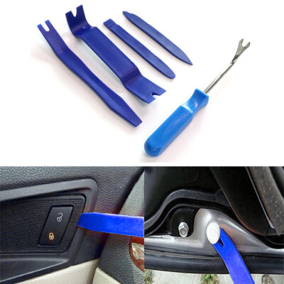 

Tailored 5Pcs Cool Auto Car Radio Door Clip Panel Trim Dash Audio Removal Installer Pry