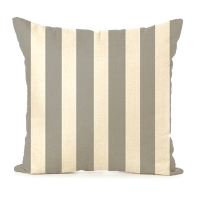 

18" Yellow Linen Flax Pillow Case Sofa Waist Throw Cushion Cover Home Decor UK