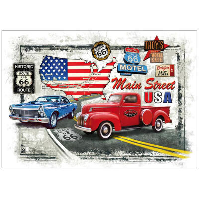 

5D DIY Full Drill Diamond Painting Cartoon Cars Cross Stitch Embroidery Kit