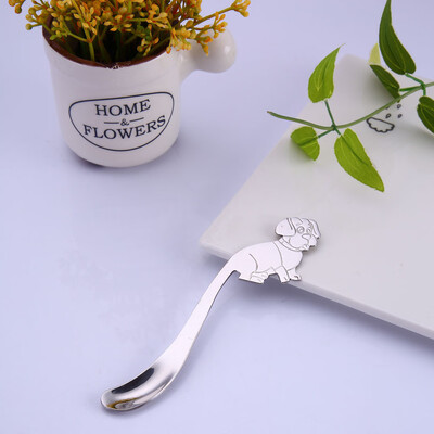 

Gobestart Cute Mermaid Spoon Handle Spoons Flatware Coffee Drinking Tools Kitchen Gadget