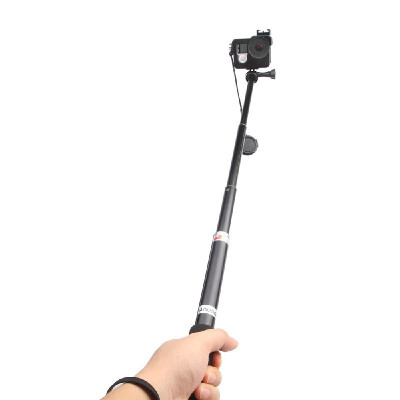 

Andoer Portable Handheld Extendable Telescopic Monopod Selfie Stick Aluminum Alloy for Feiyu WG Stabilizer GoPro Hero 2334 SJC