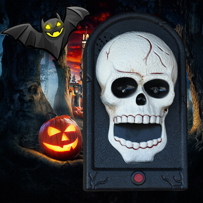 

Toponeto Halloween Prop Terror Scary Haunted house decoration Light LED toy Doorbell