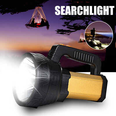 

Saidsome Bright Searchlight Handheld Portable Spotlight LED Rechargeable Flashlight USB flashlight lamp