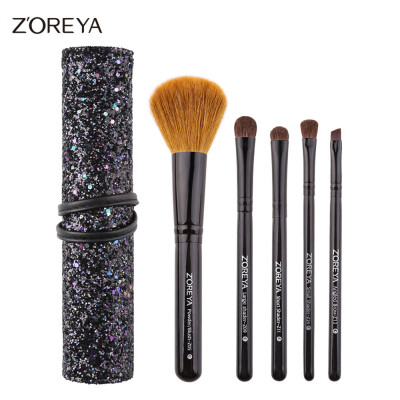 

〖Follure〗5 x Pro Makeup Brushes Set Foundation Powder Eyeshadow Brush Tool