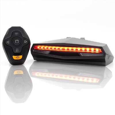 

Bikelight Brake Bicycle Rear Light Tail Lamp Intelligent USB Rechargeable Cycling Accessories Remote Turn Lights