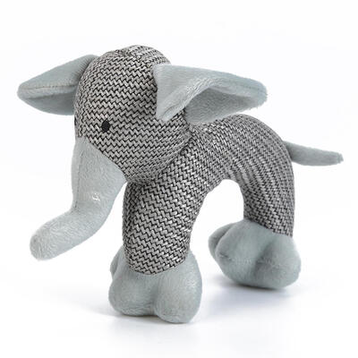 

Cute Animals Shaped Plush Squeak Toy Pet Dog Chew Bite Resistant Molar Toys