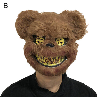 

Halloween Bloody Rabbit Bear Mask Horror Masquerade Party Cosplay Prop Decor