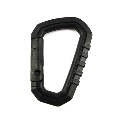 

D-Ring Camp Snap Clip Hook Buckle Keychain Hiking Climbing Carabiner