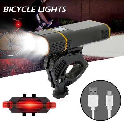 

USB Rechargeable Bicycle Light with Power Bank Function & Intelligent LED