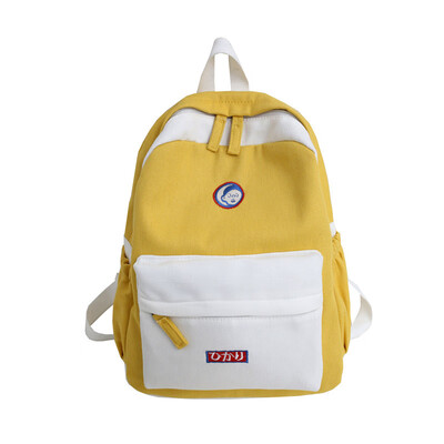 

Backpack ladies shoulder small fresh ins schoolbag ladies Korean version high school Panya Fenghua Japanese&Avocado Green