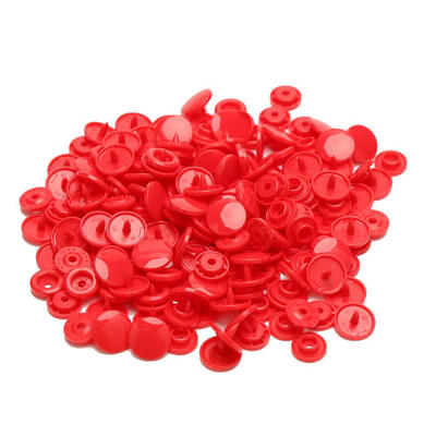 

50pcs T5 Plastic Press Stud Buttons Fastener DIY Baby Clothing Snap Button