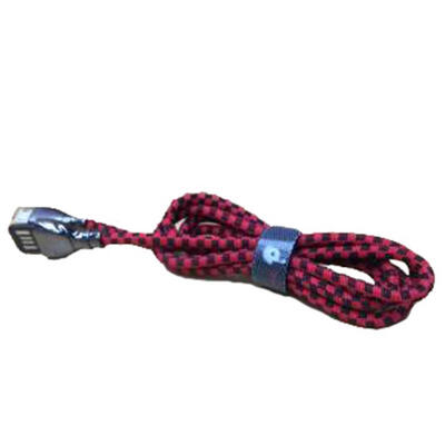 

24A 1m Double-Sided USB To Type-C Micro USB Lightning Nylon Braided Charging Data Cable-Micro 1m