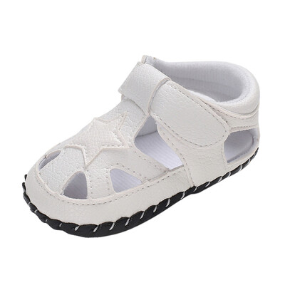 

Toddler Boy Star Crib Shoes Newborn Soft Sole Anti-slip Baby Sneakers