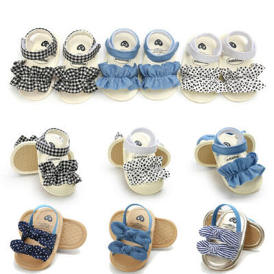 

UK Stock Kid Toddler Baby Girl Sandals Party Princess Sandles Summer Beach Shoes