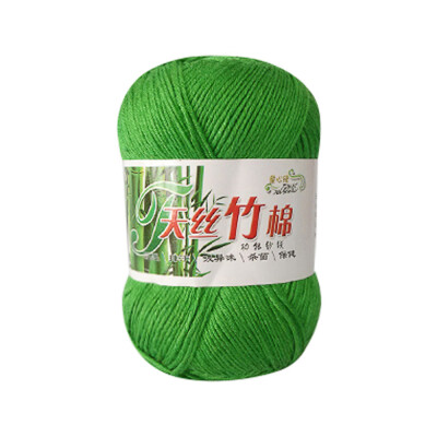 

Gobestart New Bamboo Cotton Warm Soft Natural Knitting Crochet Knitwear Wool Yarn 50g A