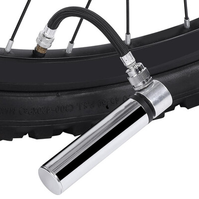 

Mini Bicycle Pump Bicycle Accessory Aluminum Alloy Tire Air Inflator Pump for Mountain Bike Bicycle Basketball soccer
