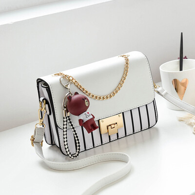 

2019 spring new casual womens bag fashion small square bag shoulder Messenger bag small bag wholesale