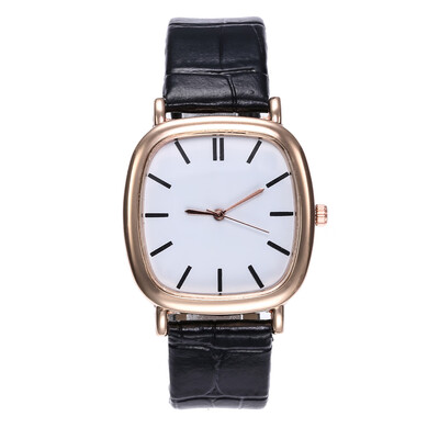 

New rose gold square shell simple men&women on the table couple creation