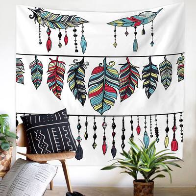 

Gobestart Colorful Print Tapestry Art Room Wall Hanging Tapestry Art Nature Home Decor