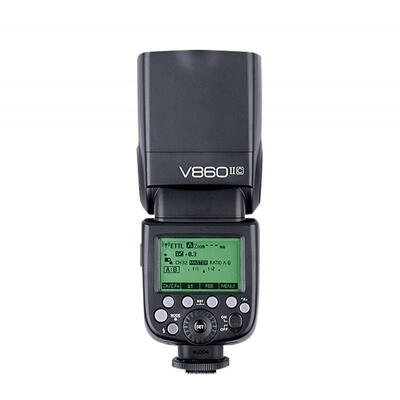 

V860 II Li-ion Battery TTL 24G HSS Flash Speedlite for Canon Nikon Sony Olympus Fujifilm - Black