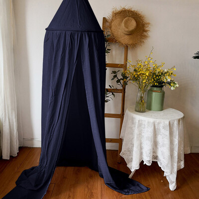 

Toponeto Baby Bed Canopy Bedcover Round Mosquito Net Curtain Bedd