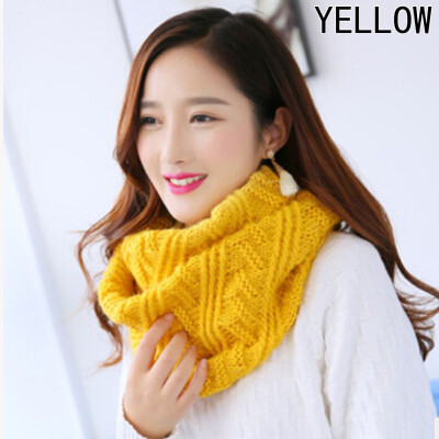 

Hot Women Winter Knitted Crochet Wool Scarf Shawl Long Snood Tube Warmer Neck Wrap