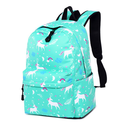 

Travel Bagpack Cute Girl Backpack Cartoon Unicorn School Bag