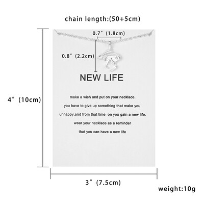 

Rinhoo 12 Zodiac Constellations Pendant Necklace Silver Animal Snake Cat Dog Rabbit Choker Necklaces for Women Birthday Jewelry