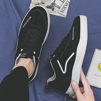 

Mens Shoes Autumn Korean Canvas Board Shoes