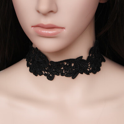 

New Black Lace Short Choker Necklace Girls Punk Elegant Trendy Women Korean Necklace Fashion Jewelry