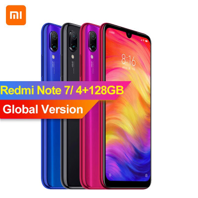 

Global Version - XIAOMI Redmi Note 7 4GB RAM 128GB ROM S660 Octa Core 63" Smartphone 2340 x 1080 4000mAh 48MP13MP Camera