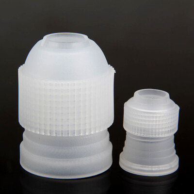 

2x Standard Cake Cookies Tip bag Icing Coupler Plastic Sugarcraft Crafts