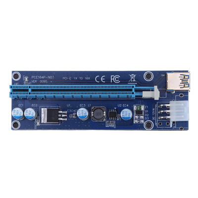 

009S PCI-E 1x to 16x Adapter Graphic Card Extender Card for ETH BTC Mining