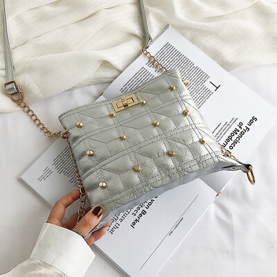 

Tailored Womens Fashion Thread Hasp Pure-Colour Retro Shoulder Bag Bucket Bag