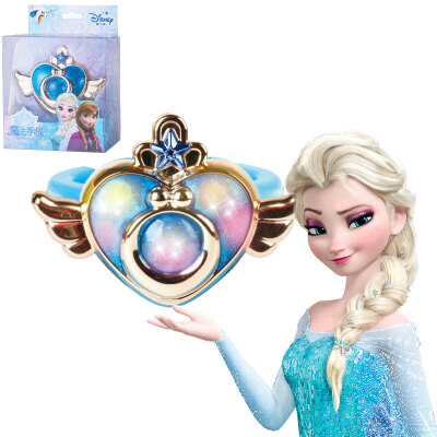 

Disney Magic Bracelet Fairy Bracelet Toy Girl Child Bracelet Princess Ice Romance Glowing Toy FZ055