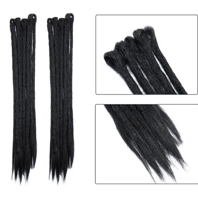 

Dreadlock Extension Ombre For Hip-Hop Synthetic Heat Resistant Crochet Braiding Hair Handmade Extension Twist Braiding For Women