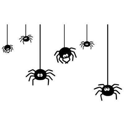 

Greensen Self-Adhesive Wall Sticker Decal for Halloween Festival Decoration Living Room Bedroom Display