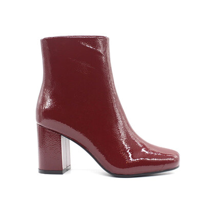 

New 2018 Autumn Winter Patent leather High Heel Women Short Boots