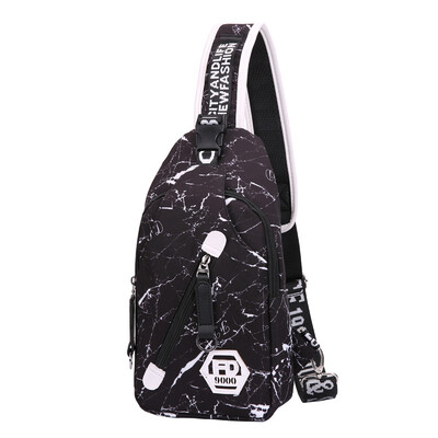 

Chest bag travel bag mens casual messenger bag