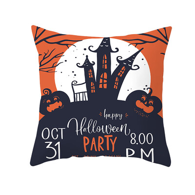 

〖Follure〗Halloween Pumpkin Throw Pillow Cover Pillowcases Decorative Sofa Cushion Cover