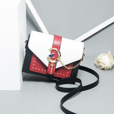 

Summer net red ins super hot little girl on the Korean version of single shoulder oblique Bag Fashion Baitao oblique straddle