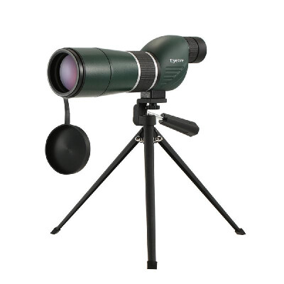 

20-60x60 Straight Angled Spotting Scope with Tripod Portable Travel Scope Monocular Telescope with Tripod Carry Case for Bird Wa