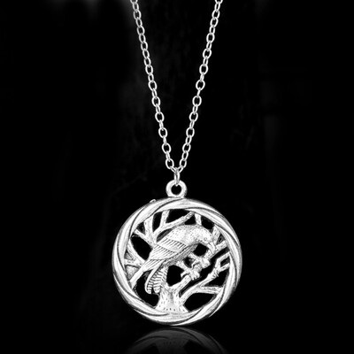 

New Arrivals Bird Plum Blossom Branch Branch Necklaces & Pendants For Women Fashion sterling-silver-jewelry