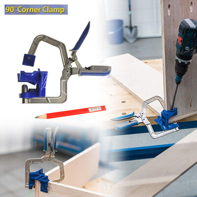 

〖Follure〗Auto-adjustable 90 Degree Corner Clamp&Face Frame Clamp Woodworking Fit Tool