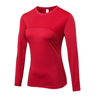 

YUERLIAN Womens Skinny Fitness T-Shirt Quick-drying Long Sleeve 2029 7486