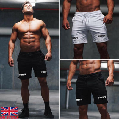 

2018 Men Casual Shorts GYM Training Running Jogging Sports Workout Pant Trousers